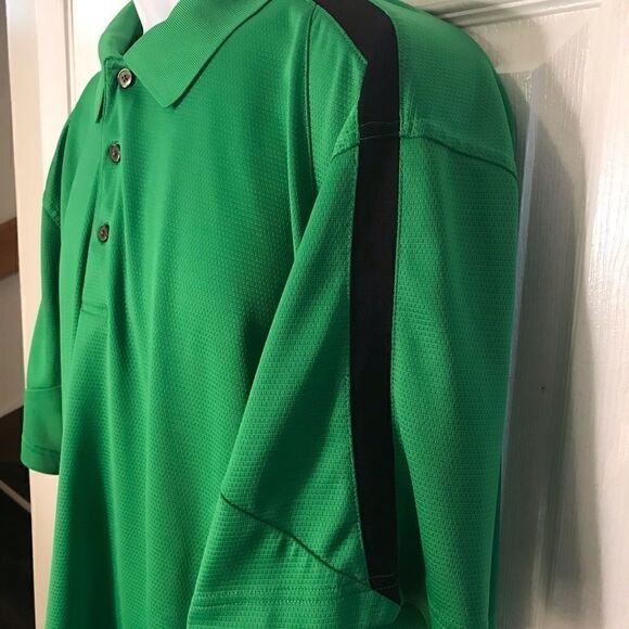 Grand Slam XXL/ XXG Green & Black Polo - Picture 6 of 7